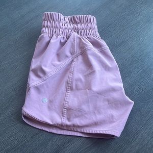 Lulu Lemon 4” lined shorts. Only worn once, excellent like-new condition.